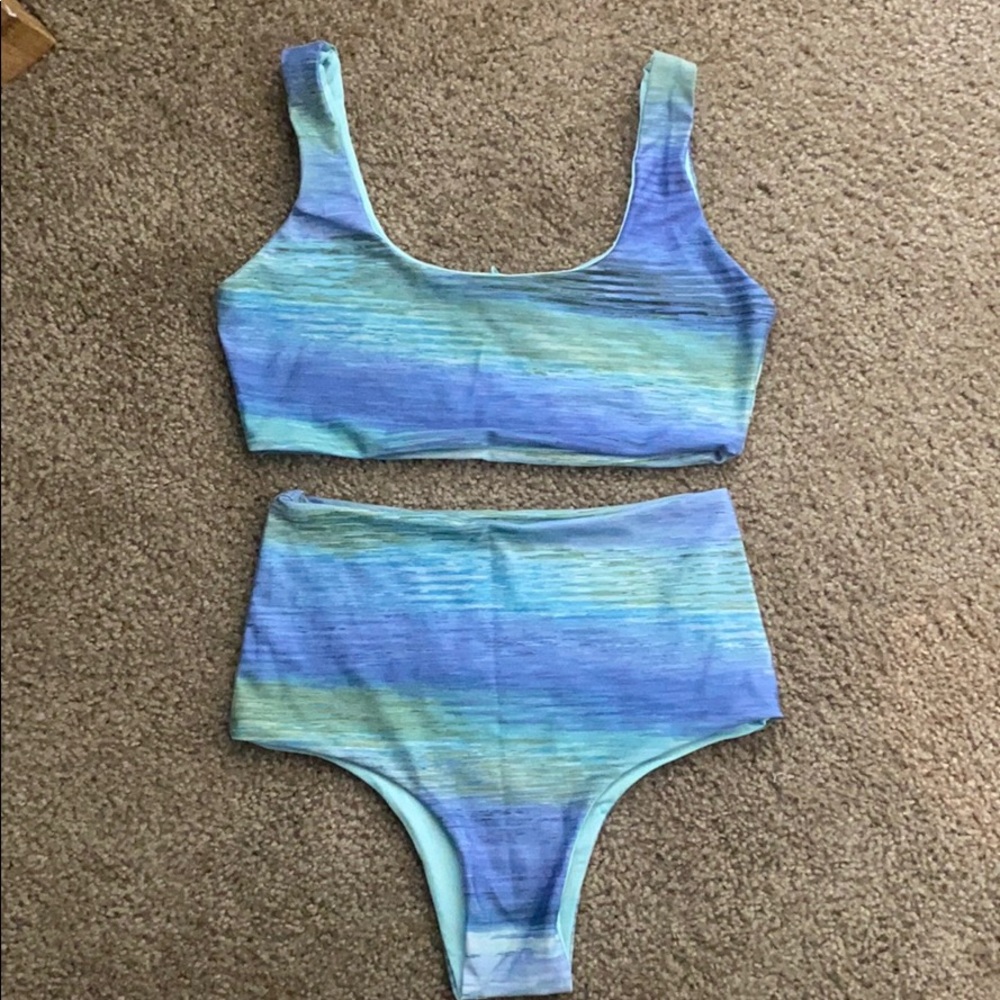 Swim like a mermaid reversible bikini